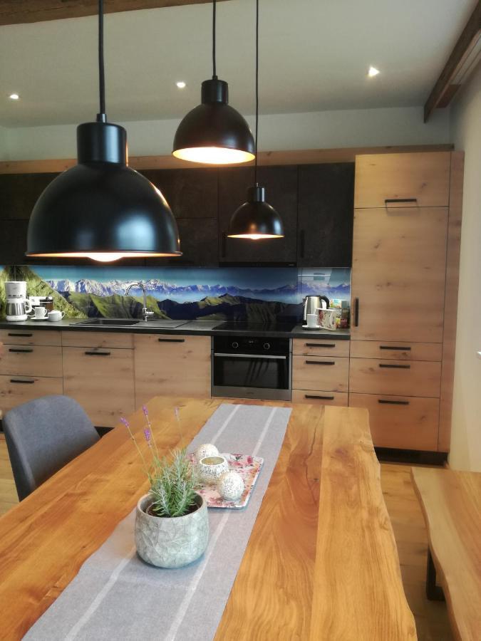 Appartement Ferienwohnung Bergahorn Groebming Grobming Buitenkant foto